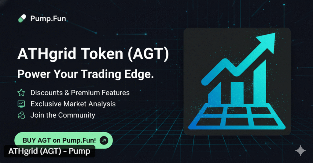 AGT$ token logo against a price chart background in 2025